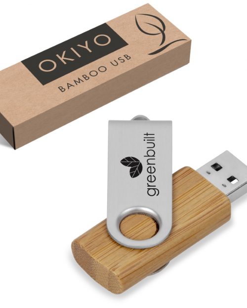 Okiyo Shimasu Bamboo Memory Stick – 8GB